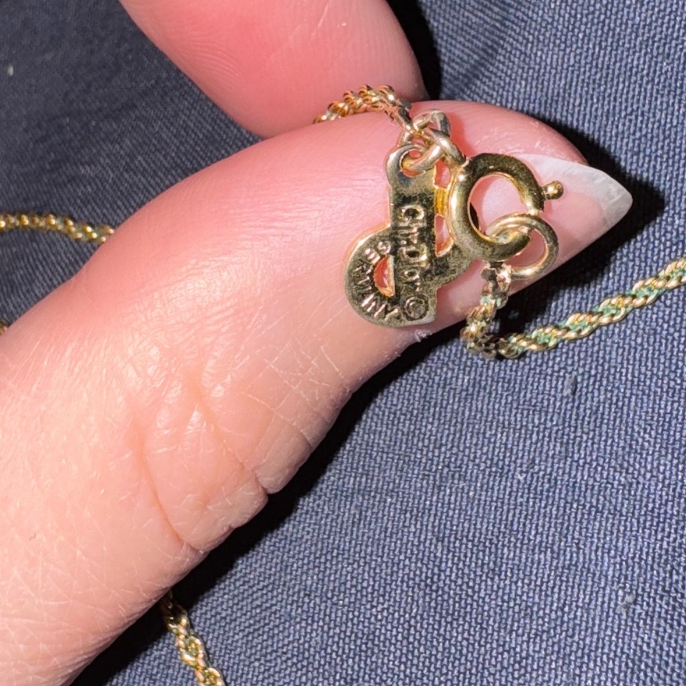 Christian Dior gold necklace - Picture 4 of 5